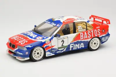 Auto A Escala BMW 320i Supertouring Spa 1996 UT Models 1:18