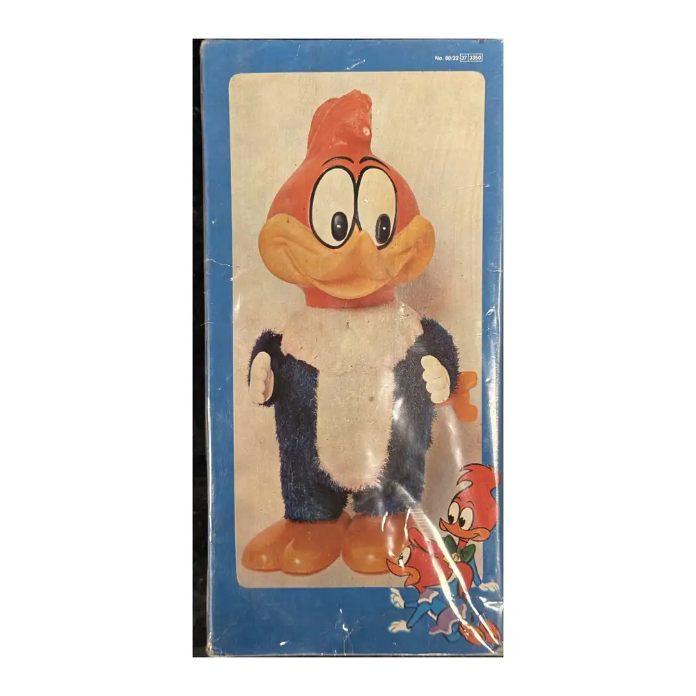 Juguete A Cuerda Pájaro Loco Woody Woodpecker Illco Vintage – foto 2
