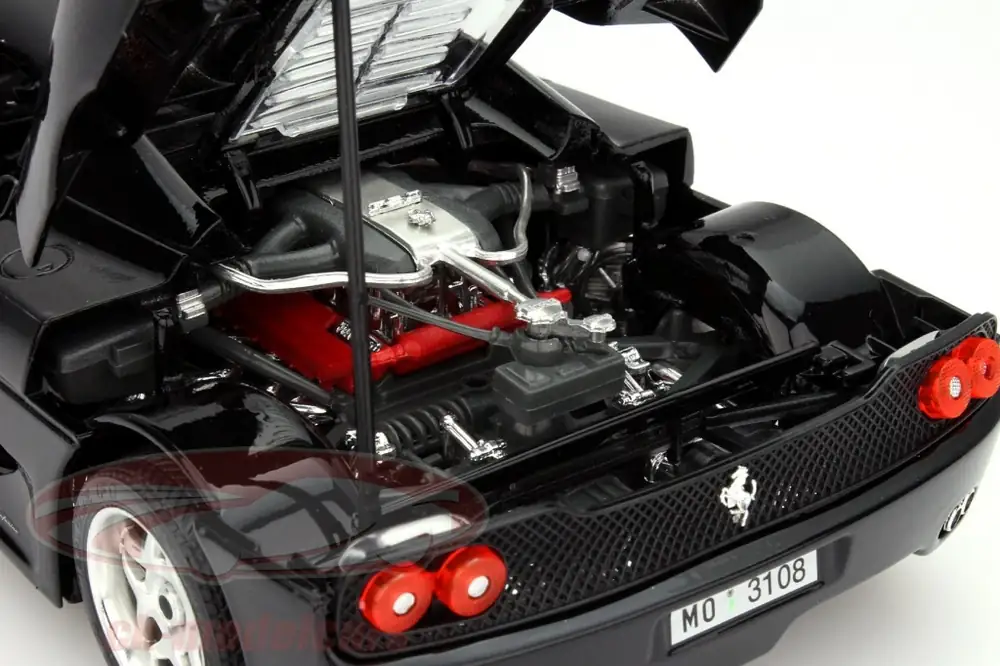 Ferrari F50 Hard Top 1995 Bburago 1:18 Gold Collection Negro – foto 6