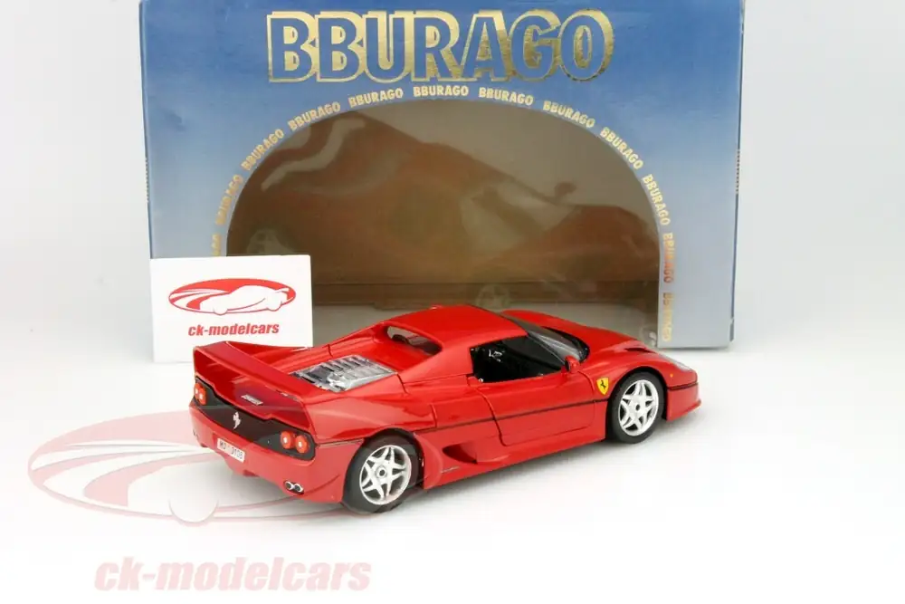 Ferrari F50 Hard Top 1995 Bburago 1:18 Gold Collection Rojo – foto 3