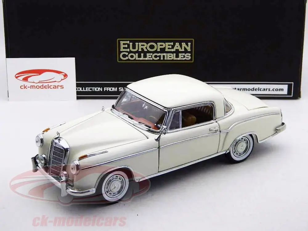 Mercedes-Benz 220 SE Coupé 1958 Sun Star Escala 1:18 – foto 2