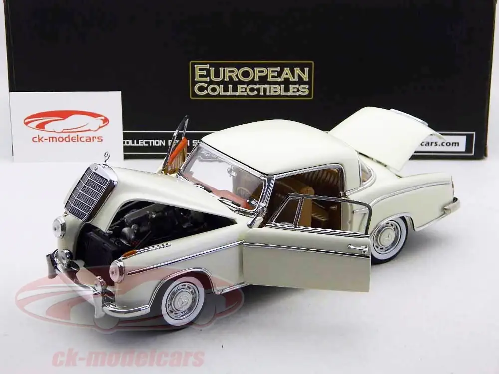 Mercedes-Benz 220 SE Coupé 1958 Sun Star Escala 1:18 – foto 5