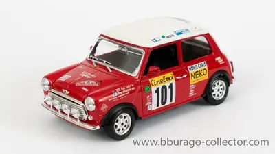 Mini Cooper Montecarlo 1960 Bburago Escala 1:16 Diamond