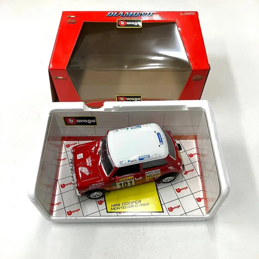 Mini Cooper Montecarlo 1960 Bburago Escala 1:16 Diamond – foto 4